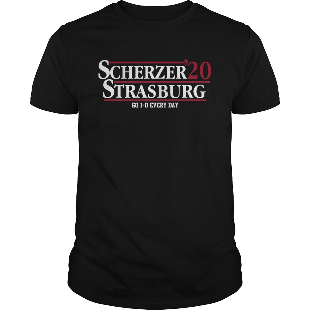 Scherzer 20 Strasburg Go 10 Everyday Shirt